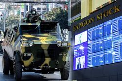 Chỉ số chứng khoán Myanmar giảm mạnh nhất trong vòng 4 năm sau cuộc đảo chính