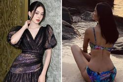 Hoàng Thùy nóng bỏng với bikini, Á hậu Phương Nga sexy với váy sequin lấp lánh