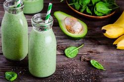 Giảm cân bằng cách uống sinh tố buổi tối