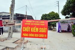 Hải Dương phong tỏa, cách ly toàn bộ huyện Cẩm Giàng