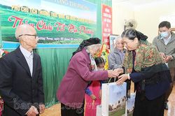 Đồng chí Phó Chủ tịch Thường trực Quốc hội thăm, chúc Tết tại huyện Mộc Châu