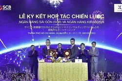 SCB ký hợp tác chiến lược với Ngân hàng Nhật Bản Kiraboshi