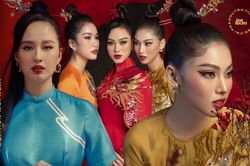 Học ngay mỹ nhân Việt cách diện trang phục Tết vừa thời trang mà không lo bị nóng