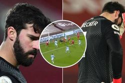 CĐV Liverpool ví Alisson với Karius sau những sai lầm liên tiếp trước Man City