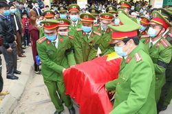 Thăng cấp bậc hàm trước niên hạn thiếu tá hy sinh khi làm nhiệm vụ