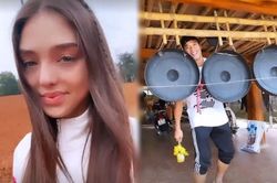 Thủ môn Bùi Tiến Dũng đưa bạn gái Ukraina về quê đón Tết