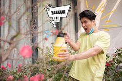 MC Nguyên Trực hóa 'chiến binh ngày Tết' với bộ ảnh… dọn nhà