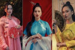Hoa hậu Mai Phương Thúy: Diện áo dài cách tân, bỡ ngỡ trong lần đầu đón Tết xa nhà