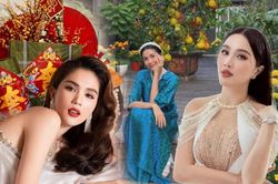 Sao Việt trang trí nhà cửa đón Tết: Ngọc Trinh - Bảo Thy chơi trội, Hà Tăng đơn giản nhưng vẫn 'xịn xò'