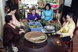 Những góc Tết quê giữa lòng Sài Gòn