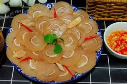 Món bì heo ngâm mắm ngon giòn sật sật đãi khách