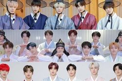 Kpop đua sắc trong trang phục Hanbok đón năm mới