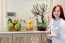 Đón năm Tân Sửu, Ly Kute cùng con trai trang hoàng căn hộ tiền tỉ lộng lẫy với đầy đủ tiện nghi