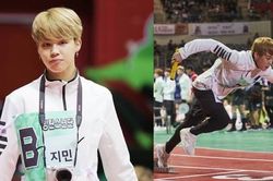 Jimin BTS khiến fan choáng với khả năng chạy nhanh như gió