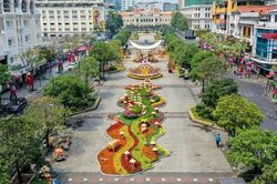 17h chiều nay, Đường hoa Nguyễn Huệ sẽ đóng cửa để thu dọn
