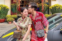 Ái nữ nhà đại gia Minh Nhựa khoe ảnh hạnh phúc cùng chồng bên cạnh siêu xe tiền tỉ