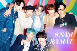 Knet ngưỡng mộ 8 năm đại thành công của BTS