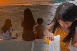 Con gái Tăng Thanh Hà có mái tóc dài thướt tha chẳng kém mẹ