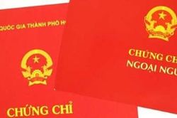 Công bố danh sách các đơn vị được cấp chứng chỉ ngoại ngữ, tin học