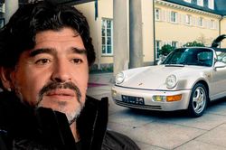 Porsche 911 của Diego Maradona được bán đấu giá tại Pháp