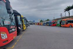 Hà Nội: Các bến xe khách vắng vẻ lạ thường sau kỳ nghỉ Tết