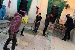 1.625 công nhân của Công ty Poyun được chuyển sang cách ly tại chín địa điểm