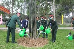 Các đơn vị hưởng ứng 'Tết trồng cây đời đời nhớ ơn Bác Hồ'