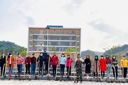 Trường Trung cấp Luật Tây Bắc hưởng ứng Tết trồng cây