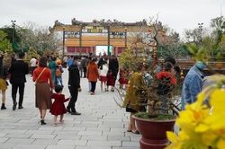 Du khách đến Huế trong những ngày Tết Nguyên đán Nhâm Dần tăng gần 300%