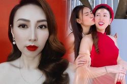 Chị gái Ninh Dương Lan Ngọc có nhan sắc xinh đẹp, nổi bật với làn da trắng như tuyết