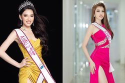Á hậu Ngọc Thảo mang trang phục dân tộc 'Lá ngọc cành vàng' đến MGI