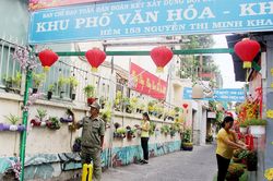 Xanh thêm những góc phố