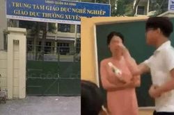 Nam sinh tát giáo viên là học sinh trung tâm giáo dục thường xuyên quận Ba Đình