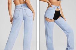 Ngán ngẩm những mẫu quần jeans hở bạo khiến dân tình 'đỏ mặt'