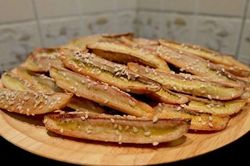 Cách làm món chuối nướng tẩm mè