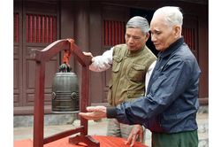 Bảo vật quốc gia trong ngôi đình hàng trăm tuổi