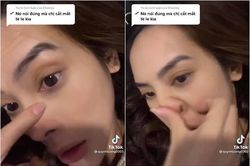 'Single mom đắt giá nhất showbiz' làm clip đáp trả tin đồn 'dao kéo'