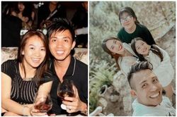 Lần hiếm hoi Minh Nhựa xuất hiện cùng vợ 'mất tích' và con riêng