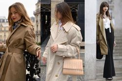 13 cách diện áo trench coat sang trọng của phụ nữ Pháp