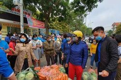 Người Bắc Ninh 'giải cứu' 5,5 tấn nông sản Hải Dương chỉ trong 1 giờ