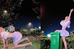 Tiếp tục 'biến hình' thành thủ thủ mặt trăng, Trần Đức Bo khiến dân mạng ngao ngán vì chỉnh ảnh quá lố