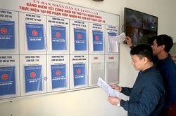 Lương Lỗ nâng cao chất lượng giải quyết thủ tục hành chính