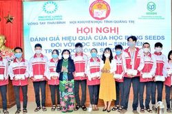 Trao học bổng SEEDS cho học sinh 12 trường THPT