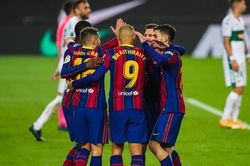 Barcelona 3-0 Elche: Messi rực sáng, Barca quyết tranh vô địch Liga