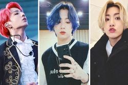 Điểm danh loạt màu tóc gây 'bão' của Jungkook BTS