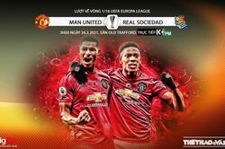Soi kèo nhà cái MU vs Real Sociedad. K+PM trực tiếp bóng đá cúp C2 châu Âu