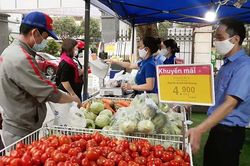 Hà Nội hỗ trợ tiêu thụ nông sản giúp người dân vùng dịch