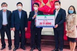 Nhiều doanh nghiệp ủng hộ Hải Dương hàng chục tỷ đồng chống dịch Covid-19