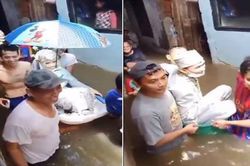 Màn rước dâu bá đạo, cả phố 'cười lăn' vì điều này