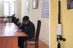 Nam thanh niên bị phạt 3 triệu đồng vì khoe súng hơi